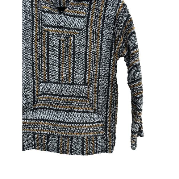 Sunspects Mexican Blanket Hoodie Unisex Medium Acrylic - Picture 4 of 5